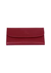 WINDROSE - Merino Schmuckkasten Leder 20 cm - rot