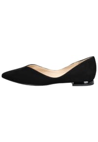 hōgl - Ballerinas, Veloursleder, atmungsaktiv, für Damen - 0 SCHWARZ