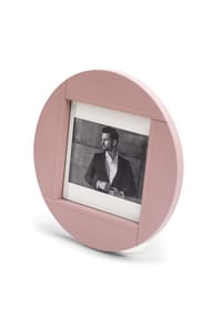 ARiT - OPERA Fotorahmen Format 18 x 13 cm, Rahmen aus massiver Buche – rosa - blau