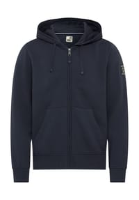 GLOBETROTTER - Sweatjacke, Baumwolle, für Herren - NAVY