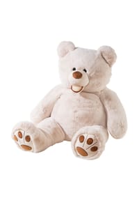 heunec® - Kuscheltier Kuma Bär "Bruce" im XL - Format hellbraun - braun