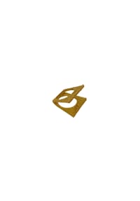 LES REINES - Recta Ring - Statement-Verstellbarer Ring, 24K vergoldet - Gold
