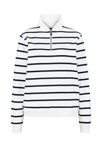 PADDOCK'S® - Sommerlicher Troyer mit Querstreifen - ecru/black stripe