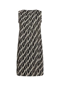 BETTY BARCLAY - Freizeitkleid ohne Arm - Schwarz/Beige