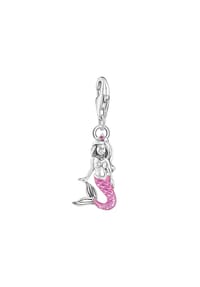 Thomas Sabo - Mixed Charms Charm-Anhänger kleine Meerjungfrau - silberfarben, bunt