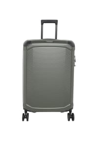 travelite MILLENIUM - 4-Doppelrollen-Trolley, Hartschale, TSA-Schloss - 056 SILBER