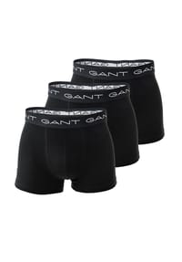 GANT Herren Boxer Shorts Trunk 3er Pack - Baumwolle Bild 1
