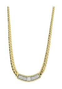 MONCARA - Damen Kette, 585er Gold mit 75 Diamanten, zus. ca. 0,60 Karat - GOLD