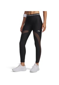 UNDER ARMOUR - Leggings Heatgear, Mesh, für Damen - BLACK