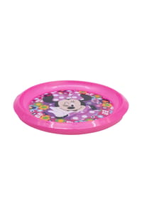 Disney - Disney Minnie Mouse Kinderteller Bruchsicherer Essteller für Kinder - Rosa 21,5x21,5x2 cm
