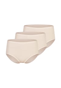 Speidel. - Midi Slip 3er Pack Cotton & More - Beige / weiß