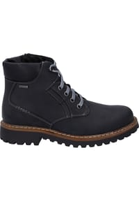 Seibel - Winterstiefeletten "Chance 39", Nubukleder, gefüttert, für Herren - 100 SCHWARZ
