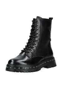 Tamaris - Leder/Synthetik Stiefelette - Schwarz
