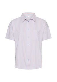 vivance dreams - Schlafanzug-Oberteile "SWEET DREAMS", Hemdkragen, Damen - 4471 BLUE STRIPE