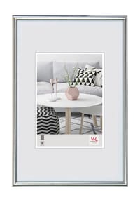 WALTHER GLAS - Kunststoffrahmen "Galeria" - silber