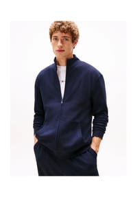 TOMMY HILFIGER - Original Loungewear-Oberteil, Stehkragen, für Herren - ACG NEWSPRINT