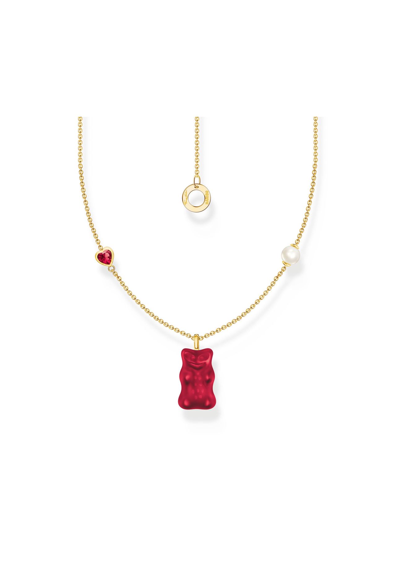 Thomas Sabo Thomas Sabo x HARIBO Kette mit Goldbär Rot | GALERIA