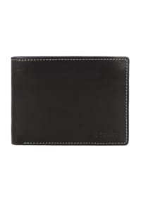 Esquire Denver - Denver Geldbörse RFID Leder 12 cm - schwarz
