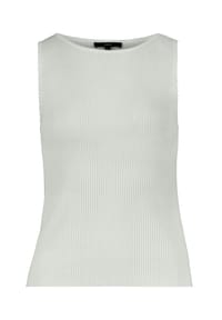 zero - Strick-Top ohne Arm - Candy Red