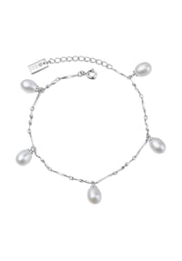 AILORIA - Armband Silber/weiße Perle MAIKO - weiß