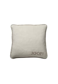 JOOP! MELANGE-DOUBLEFACE Kissen 50x50 cm, Natur-Sand - JOOP! MELANGE-DOUBLEFACE - Natur-Sand