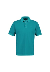 GANT - Herren Poloshirt, ausgewaschen - SUNFADED POLO, Washer, Kurzarm, Knopfleiste - Beige