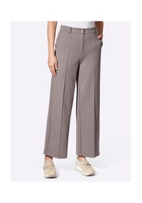 heine - Jersey-Hose - beige-taupe-meliert