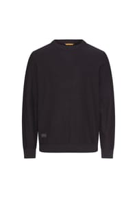 camel active - Strickpullover aus reiner Baumwolle - Schwarz