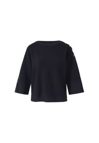 s.Oliver BLACK LABEL - Strickpullover, Zierknopfleiste, für Damen - 3214 RED