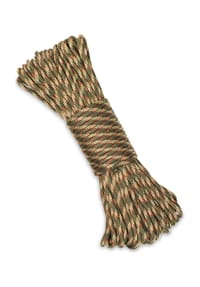 normani® - Entzündbares 550-Paracord-Seil, 4 mm x 30 m Fire Rope - 