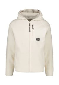 ALIFE AND KICKIN® - Fleecejacke "Harald AK G", Kapuze, für Herren - 8020 CHALK