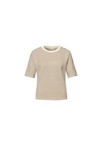 STREET ONE STUDIO - F324849_fine stripe scu, 25583 BROWN, 34 - 27415 TORCH RED