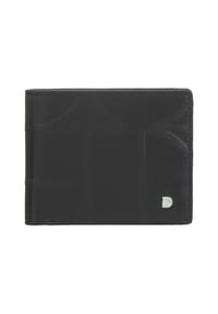 DuDu Up! - Up! Geldbörse RFID Schutz Leder 10.5 cm - black-bright yellow