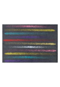 Kayoom - Living Fußmatte 54 Grau / Multi 64cm x 168cm - grau - multi (BxL) 64 x 168 cm