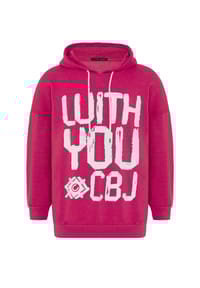 CIPO & BAXX® - Kapuzensweatshirt mit stylischem Frontprint - RED