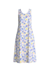 CALIDA - Damen Nachthemd, Länge 125 cm Coastal Dreams - persian jewel
