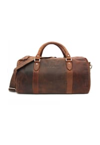 WILD LIFE - Reisetasche Hunterleder, für Damen und Herren - braun
