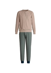 CALIDA - Herren Bündchen-Pyjama Relax Choice - coastal fjord