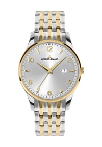 JACQUES LEMANS LONDON - Damen Armbanduhr 1-2216 - schwarz
