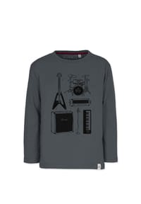 Band of Rascals - Longsleeve I wanna Rock - dark-grey