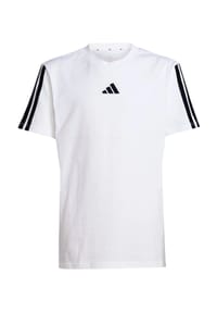 adidas - T-Shirt, Rundhals, für Kinder - WHITE/BLACK