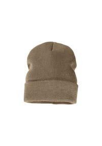 CAPO - Beanie, Strick, doppelt - black