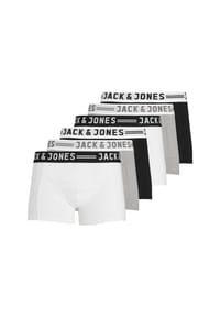 JACK & JONES - Retro Short / Pant 6er Pack Sense - Light grey melange
