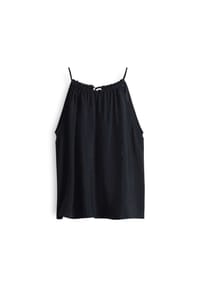 OPUS - Blusentop "Foyage", Schnürung, für Damen - 900 BLACK