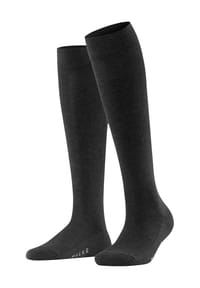 FALKE - Family Kniestrümpfe, verstärkte Belastungszonen, für Damen - 3009 BLACK
