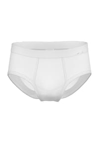 AMMANN - Feinripp 181 Slip, Gummibund, für Herren - 1 WEISS