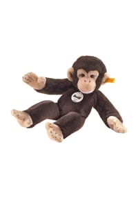 Steiff - Kuscheltier "Schimpanse Koko", 35 cm - DUNKELBRAUN
