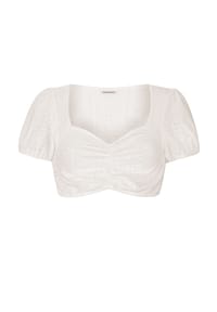 STOCKERPOINT - Dirndlbluse Juliette, Herz-Ausschnitt, für Damen - CREME