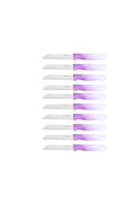 Cheffinger - Küchenmesser 18 cm mit ergonomischem Griff - Lila - Lila 1 Stück
