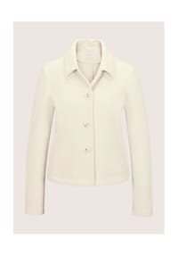 MADELEINE - Jersey-Jacke mit Struktur - wollweiß